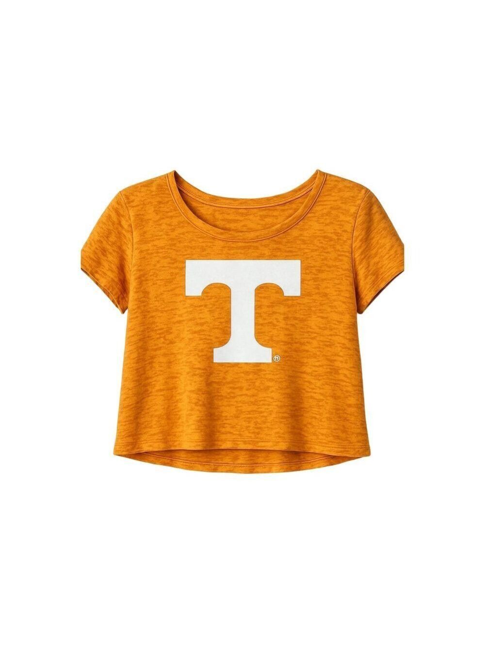 Women's Orange Top with White Tennessee Vols Shirt Large
